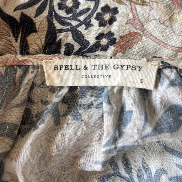 Spell & The Gypsy Collective Oasis Tie Top, Size Small 🌸✨ - Picture 16 of 16